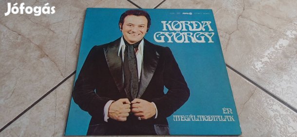 Korda György bakelit hanglemez