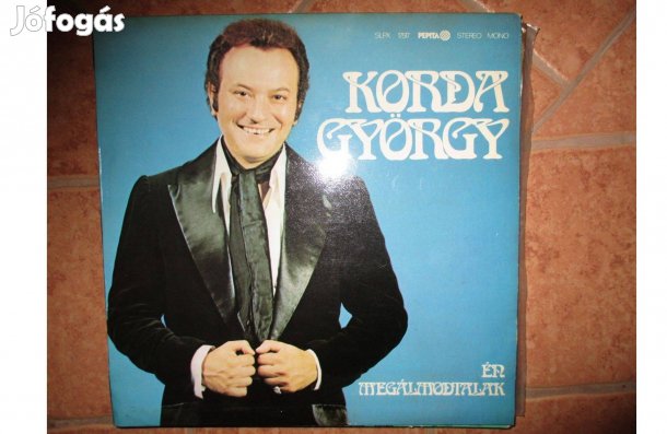 Korda György bakelit hanglemezek eladók