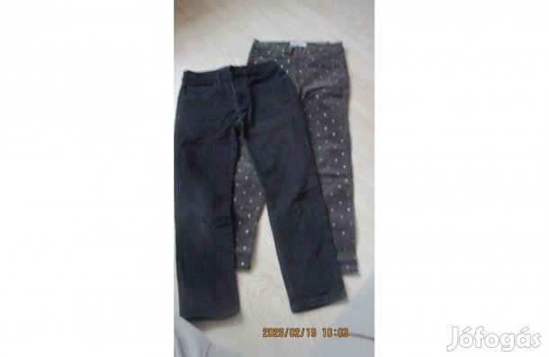 Kordnadrág(kék,szürke) 5-6 év