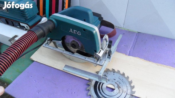 Körfűrész fűrész AEG Atlas Copco 165 mm kiváló, fára fém egyébre