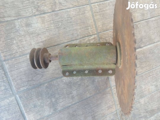 Körfűrésztengely lappal együtt