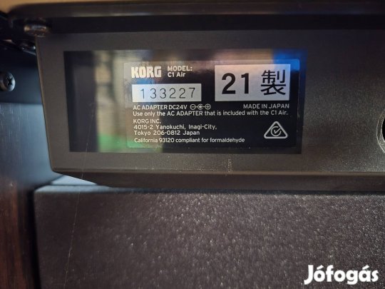 Korg C1 Air digitalis zongora