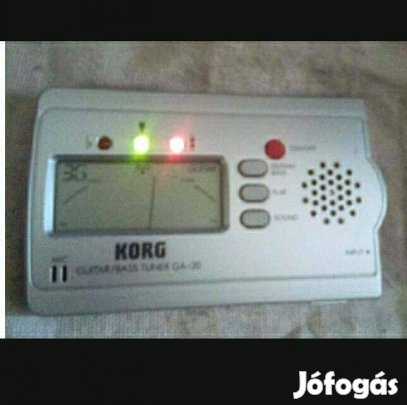 Korg GA-30 Japan univerzális gitár hangoló gép  