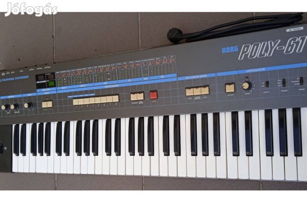 Korg Poly61 vintage szinti