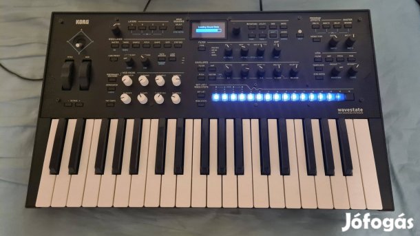 Korg Wavestate kifogástalan állapot, táppal, dobozzal