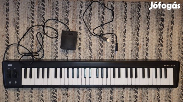 Korg microkey 61 Air Bluetooth MIDI + sustain pedál