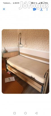 Kórházi ágy, motorosan állítható 5 funkcióval