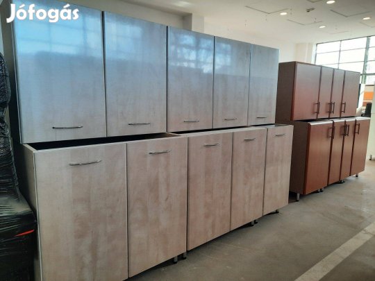 Kőris metál fényes konyhabútor, akár bontva is (AN165)