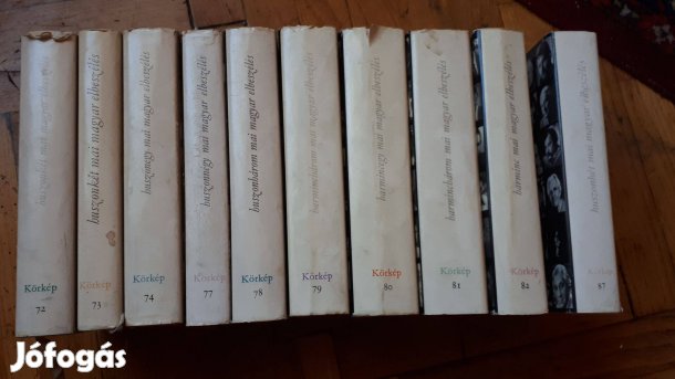 Körkép novella gyűjtemény egyes kötetei jó állapotban eladók