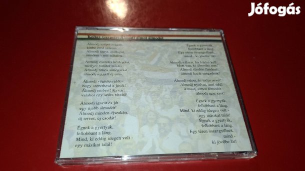 Kormorán Álmodj Álmot Álmodót Promo Cd cdr 2001