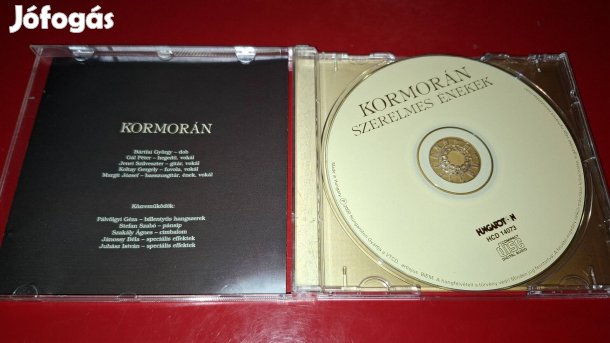 Kormorán Szerelmes Énekek Cd ( 2000 Hungaroton)