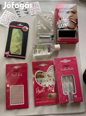 Körmös műkörmös szett + gyakorló lapok újak
