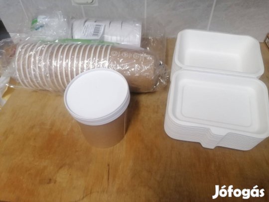 Környezetbarát, elviteles menü dobozok