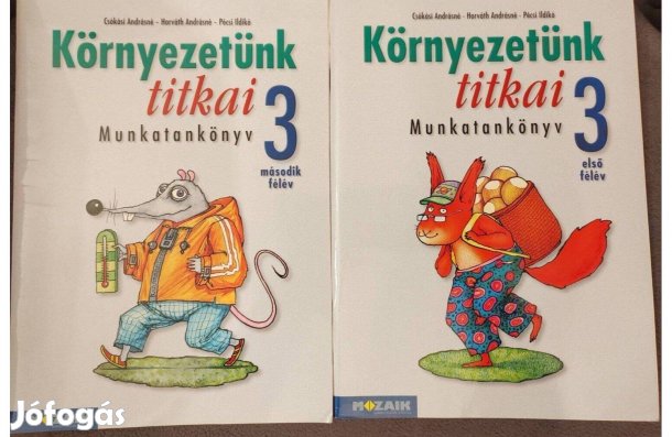 Környezetünk titkai 3 Munkatankönyv, első-, második félév, Mozaik