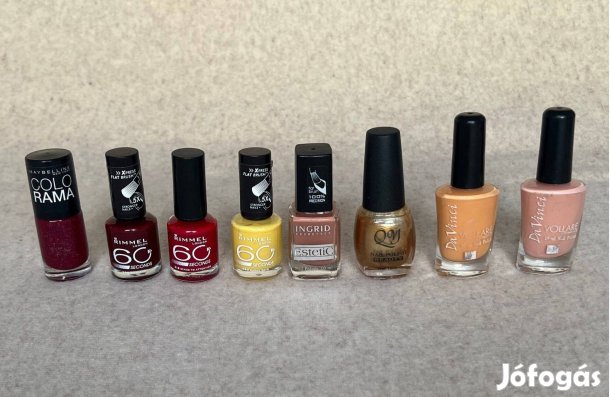 Körömlakk csomag - Maybelline, Rimmel, Da vinci, Ingrid, Qy