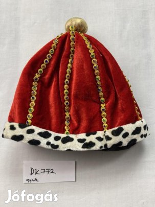 Korona, király jelmez korona DK772