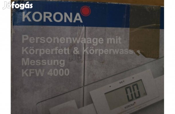 Korona személymérleg dobozában