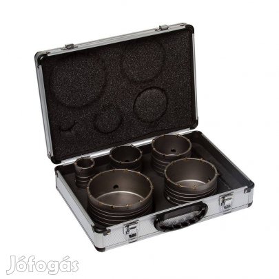 Koronás falfúró SDS+ készlet 6 részes M22582