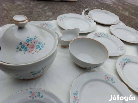 Koroszteny Porcelán tálaló szett