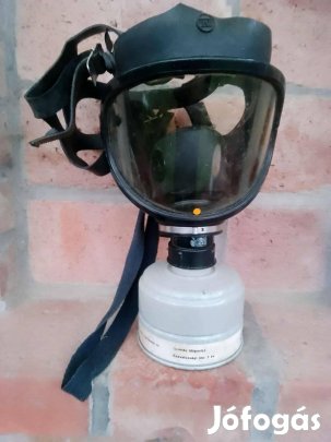 Körpanorámás Gázálarc Eladó szűrővel együtt