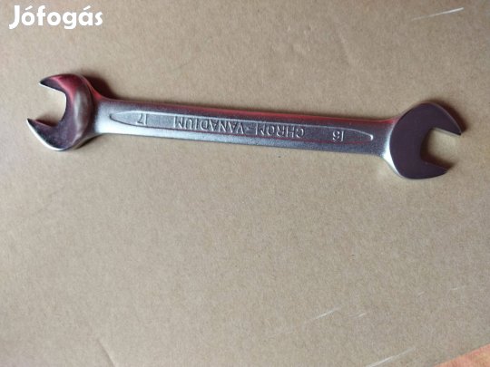 Korplus villáskulcs 15-17 mm króm-vanádium acél szerszám