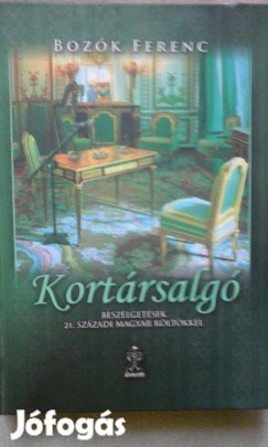 Kortársalgó c. könyv jó állapotban eladó, kortárs költők riportjai