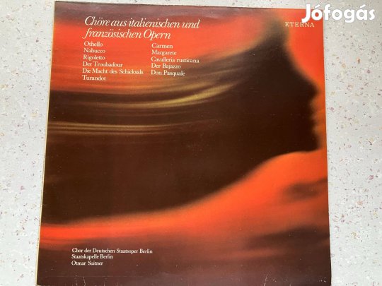 Kórusok olasz és francia operákból LP