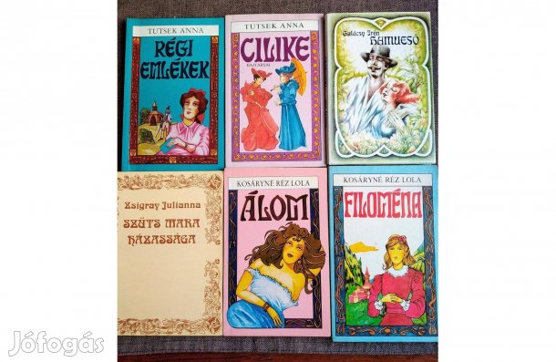 Kosáryné Réz LOLA Zsigray Julianna Tutsek Annakönyvek Újszerű Kosaryné