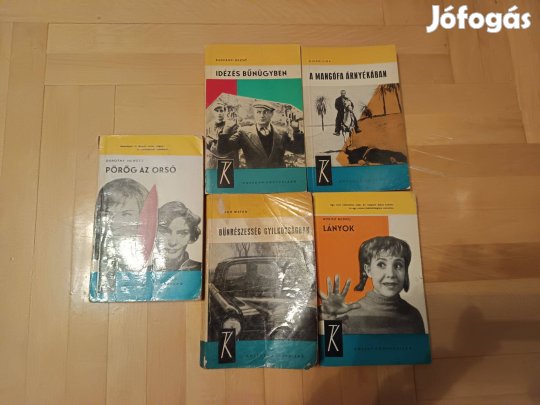 Kossuth kiadó sorozatból 5 kötet