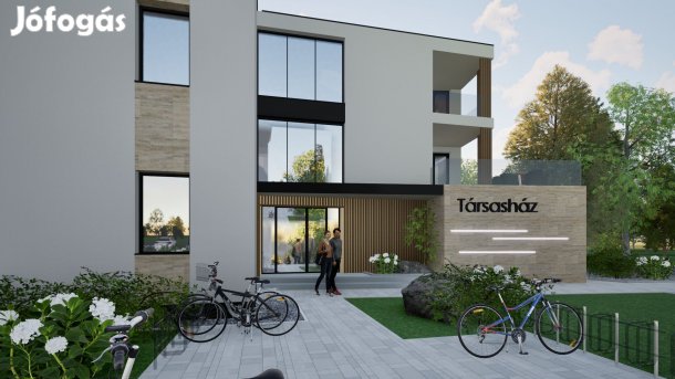 Kőszegszerdahelyen új építésű lakások terasszal, kerttel eladók.