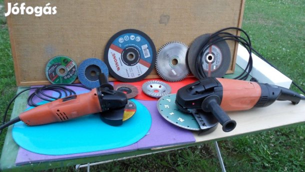 Köszörű daraboló csiszoló 2600 W nagyobb ipari flex 230 mm