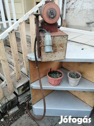 Köszörűgép ipari árammal és korongok!