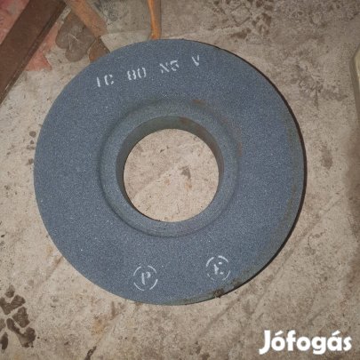 Köszörűkő élező csiszoló 300 100 széles szürke köszörű kő