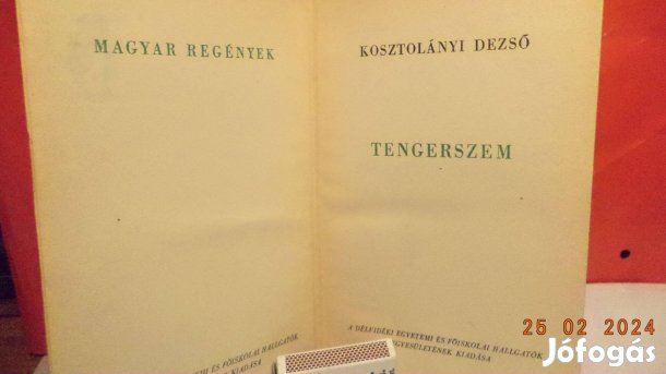 Kosztolányi Dezső: Tengerszem