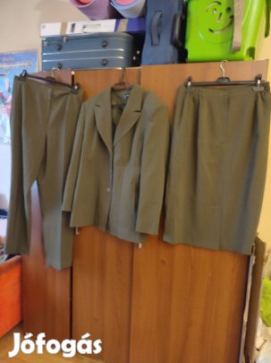 Kosztüm nadrággal, szoknyával, 46-os! Személyesen átvehető Bp.-en!