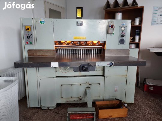 Kötegvágó, nyomdagép, papírvágógép, Maxima 80