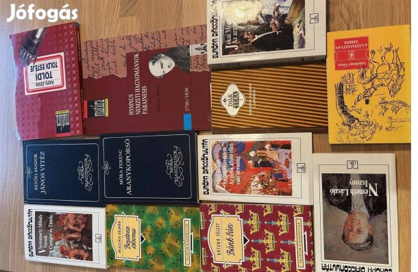 Kötelező olvasmányok könyvcsomag - magyar irodalom, 12 könyv