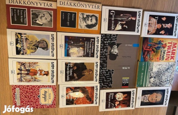 Kötelező olvasmányok könyvcsomag - világirodalom, 14 könyv