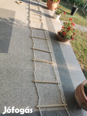 Kötéllétra, kötélhágcsó, újszerű