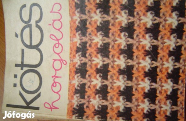 Kötés, horgolás, könyv
