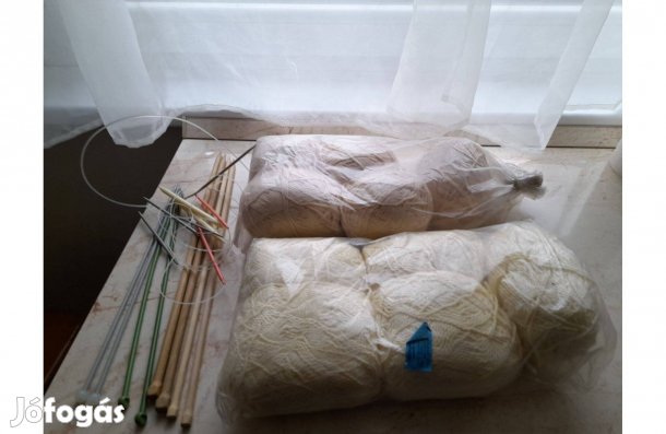 Kötésfonalak kötőeszközökkel