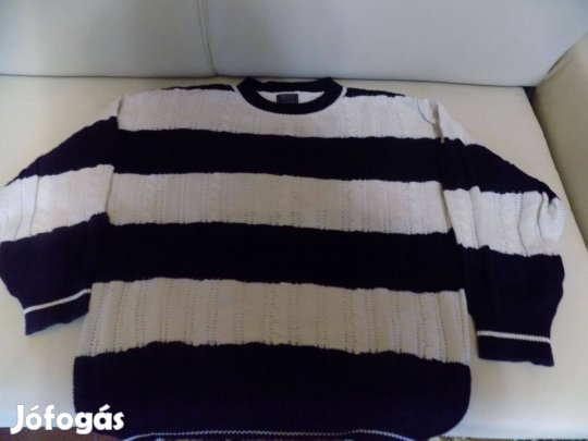 Kötött divatos ,mutatós férfi pulóver