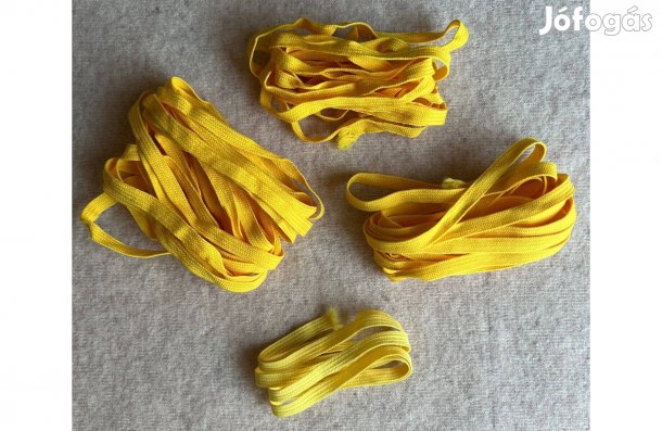 Kötött zsinór sárga