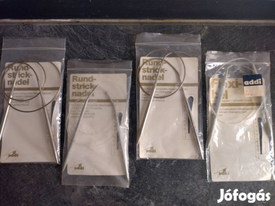 Kötőtű különböző méretekben