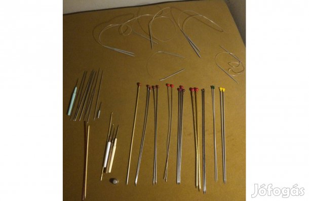 Kötőtűk, horgolótűk csomagban