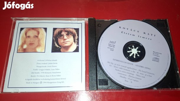 Kovács Kati Életem lemeze Cd 1994 Hungaroton