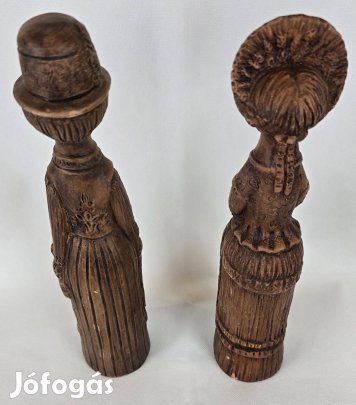 Kovács Margít jellegű kerámia páros (T:156)