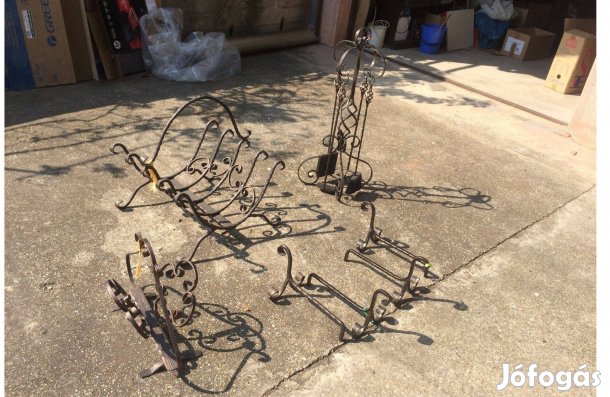 Kovácsolt vas termékek_kandallóhoz_Akció !