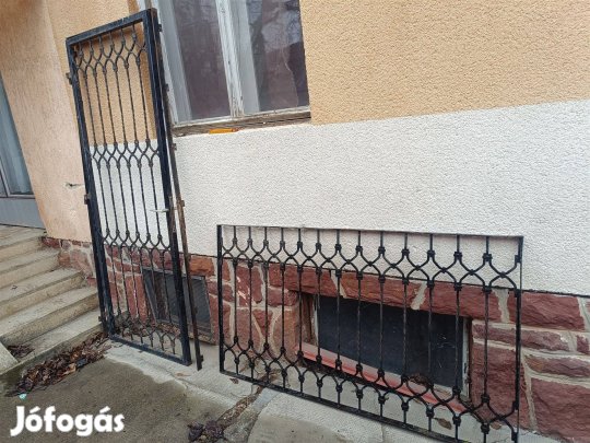 Kovácsoltvas biztonsági rács ajtó ablak (zozizo)