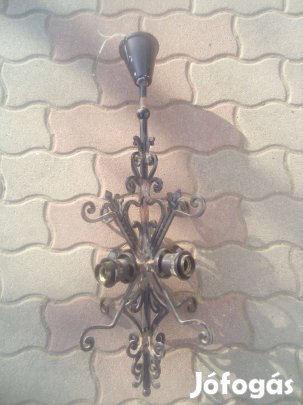 Kovácsoltvas mennyezeti csillár